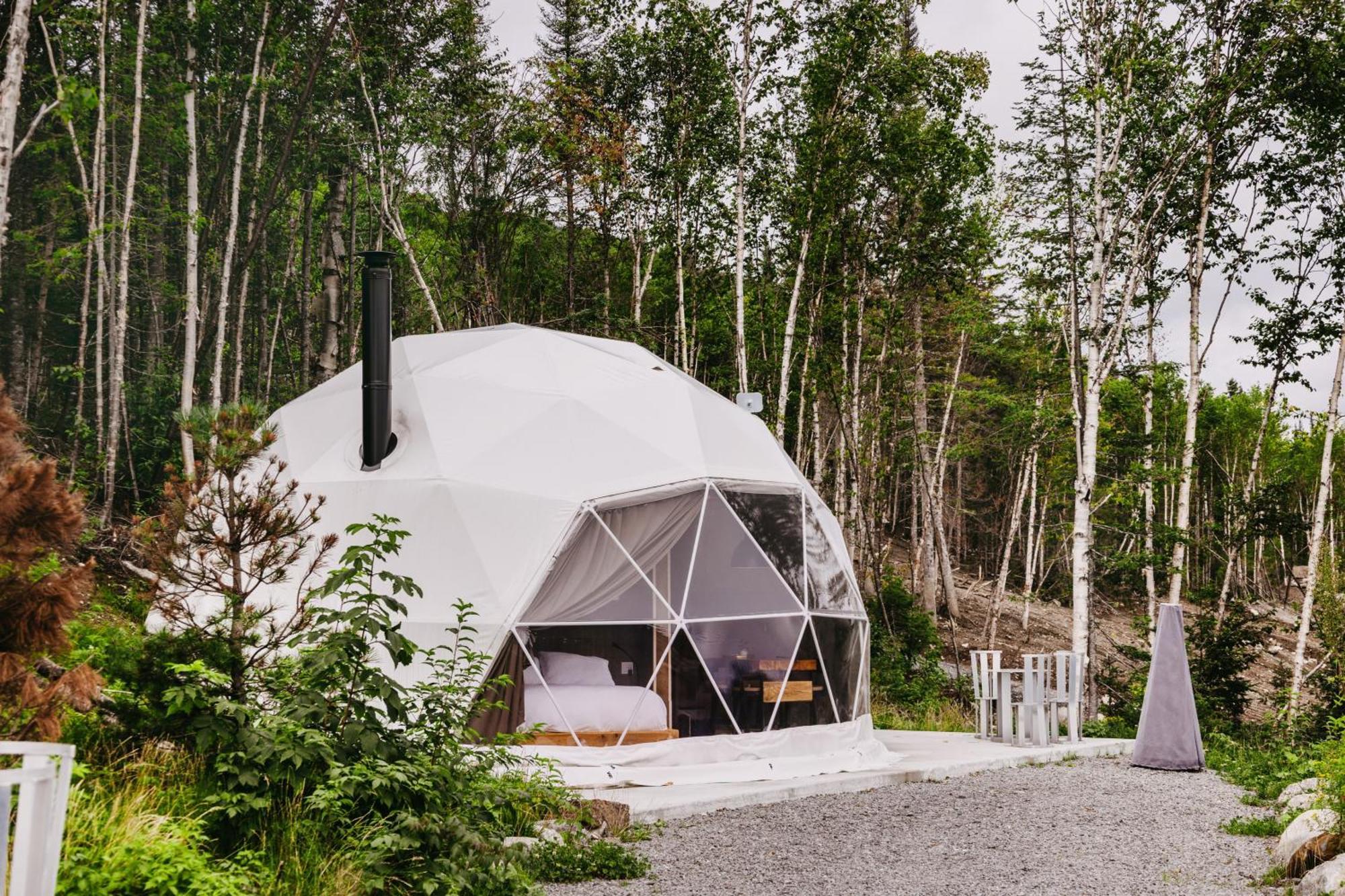 Les Diamants De L'Eternel Apartment Saint-David-de-Falardeau Bagian luar foto